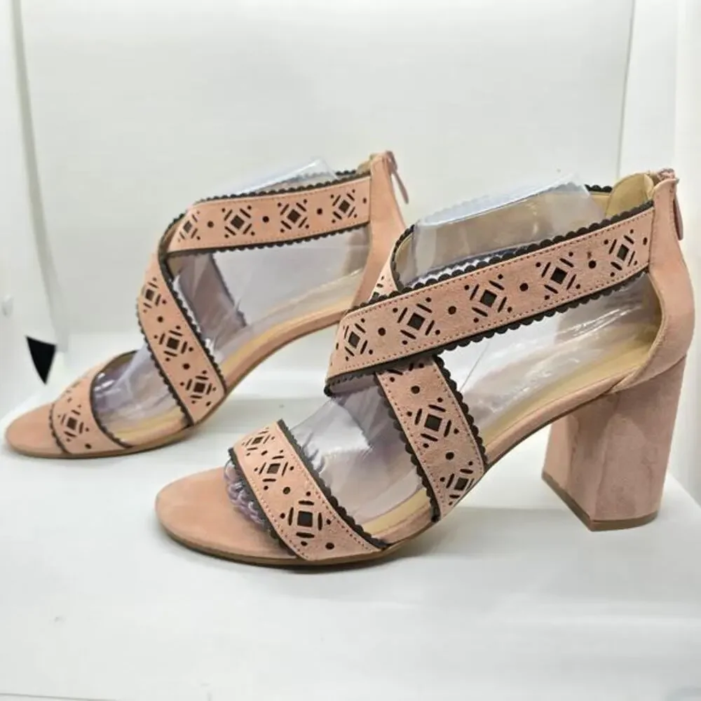 CL by Laundry Block‎ Heels-Blush-Women's 9